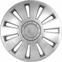 Set di 4 Copricerchi universali coppe auto Silvestone Grigio 13/14/15 Pollici