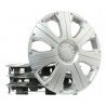 4 RACING Set 4 Copricerchi Copri ruota Coppa Borchie Auto Universal...