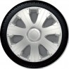 4 RACING Set 4 Copricerchi Copri ruota Coppa Borchie Auto Universal...