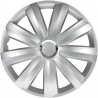 4 RACING Set 4 Copricerchi Copri ruota Coppa Borchie Auto Universal...