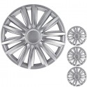 Set 4 Copricerchi Copri ruota Coppa Borchie Auto Universale 13/14/15/16 Pollici