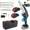 Hongu Mini sega elettrica a doppia batteria motosega da 8" Pollici ...