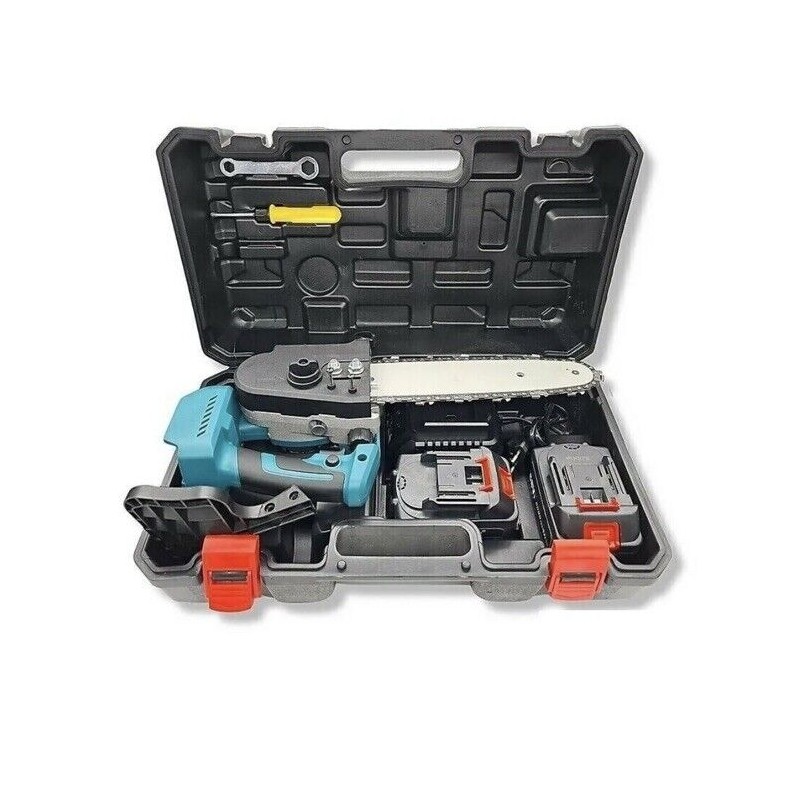 Hongu Motosega elettrica a Doppia batteria lama da 12" Pollici con ...