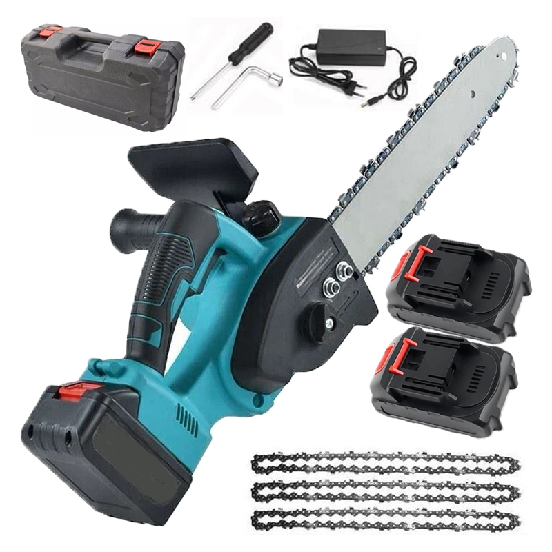 Sega/motosega A Catena 12 Pollici Doppia Batteria 72V Serbatoio Olio - Foto 6