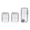 Sparco Kit copripedali copri pedali antiscivolo pedaliera Racing gr...