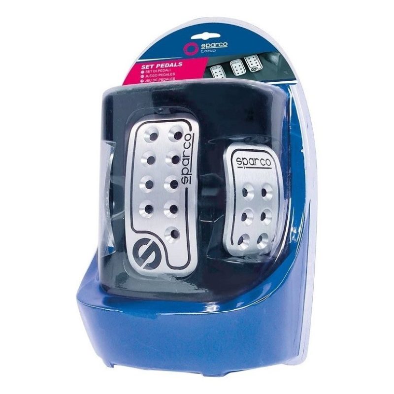 Sparco Kit copripedali copri pedali antiscivolo pedaliera Racing gr...