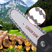 Mini Sega Elettrica motosega a 2 batterie da 18V 4" pollici Potatura Taglio Rami