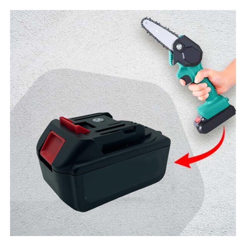Batteria Ricambio 4000 mAh sega elettrica motosega smerigliatrice c...