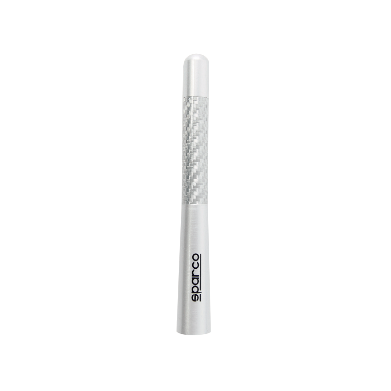 Sparco Antenna auto universale Sparco 12 cm grigia in fibra di carb...