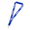 Sparco 2x Cordino Sparco Laccetto Portachiavi da collo Blu 55 cm co...