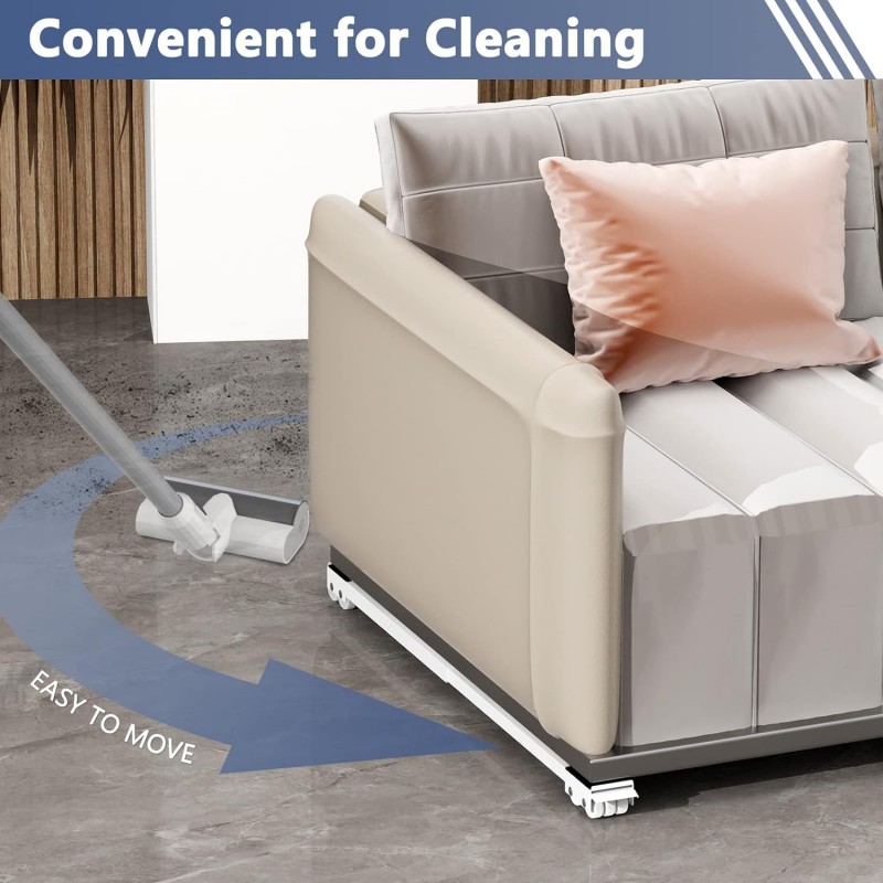 Carrello per mobili elettrodomestici estensibile 45-71 CM rotelle r...