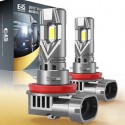 Coppia lamapdine H8 H9 H11 luci di posizione Canbus 6000/6500K bianca fari auto