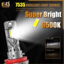 Coppia lamapdine H8 H9 H11 luci di posizione Canbus 6000/6500K bianca fari auto