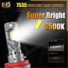 E4S Coppia lamapdine H8 H9 H11 luci di posizione Canbus 6000/6500K ...