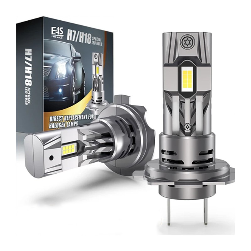 2 Lampadine H7 CANBUS a LED Fari Auto Lampade Luce Bianca 6000/6500K