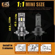 2 Lampadine H7 CANBUS a LED Fari Auto Lampade Luce Bianca 6000/6500K