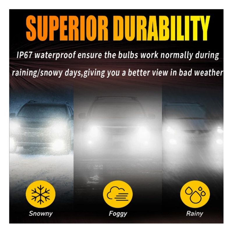 E4S Coppia Lampade LED H1 auto Canbus 6500K Alta Potenza E Luminosi...