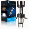 Lampadina LED H4 canbus 6000K luce bianca Alta Luminosità per moto ...