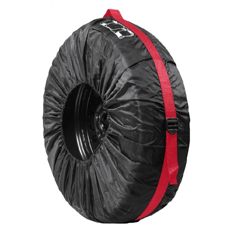 Hongu Set 4 borse Pneumatici 17" a 20" Copriruota gomme garage port...