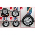 Set 4 borse Pneumatici 17" a 20" Copriruota gomme garage portaruota scorta auto