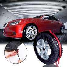 Set 4 borse Pneumatici 17" a 20" Copriruota gomme garage portaruota scorta auto