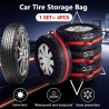 Hongu Set 4 borse Pneumatici 17" a 20" Copriruota gomme garage port...