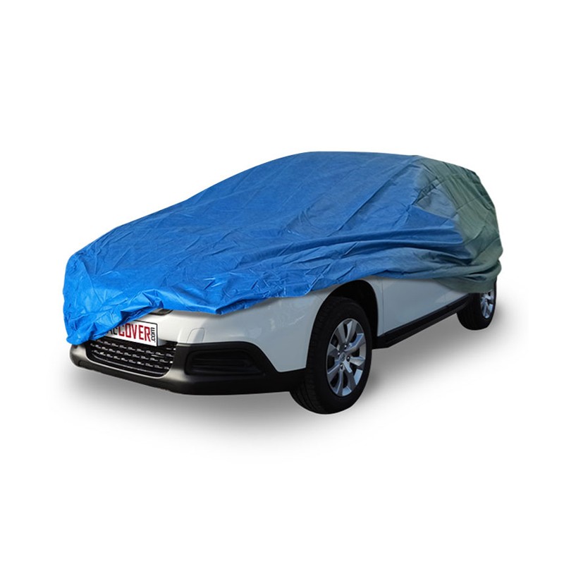 Telo Copriauto Copri Auto Impermeabile Proteggi Sole Pioggia Taglia L blu