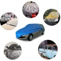 Telo Copriauto Copri Auto Impermeabile Proteggi Sole Pioggia Taglia XL blu