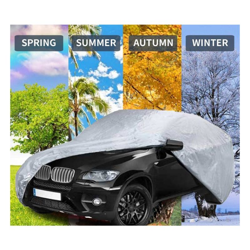 Tidierre srl Telo copriauto PVC felpato L neve pioggia sole copri a...