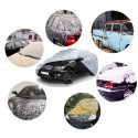 Telo copri auto felpato con zip in PVC anti pioggia sole 480x195x155 cm SUV JEEP