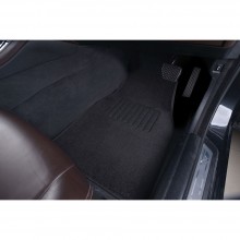 Set 4 Tappeti In Moquette Per Auto Tappetini Universali Battitacco antiscivolo