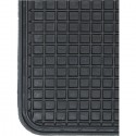 Tappetino per auto in gomma universale antiscivolo salva tappeto nero 50x34 cm