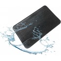 Tappetino per auto in gomma universale antiscivolo salva tappeto nero 50x34 cm