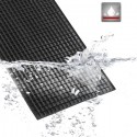 Tappetino per auto in gomma universale antiscivolo salva tappeto nero 44x34 cm