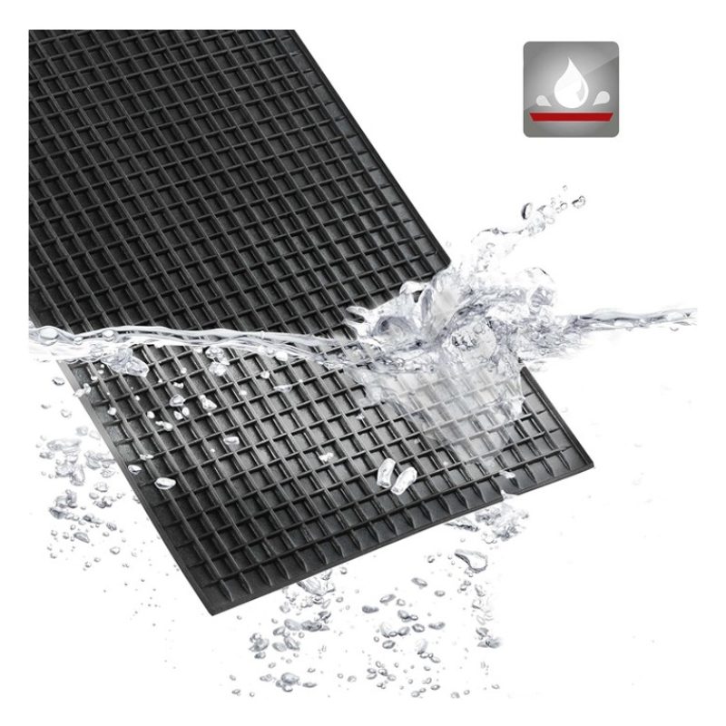 Tidierre srl Tappetino per auto in gomma universale antiscivolo sal...