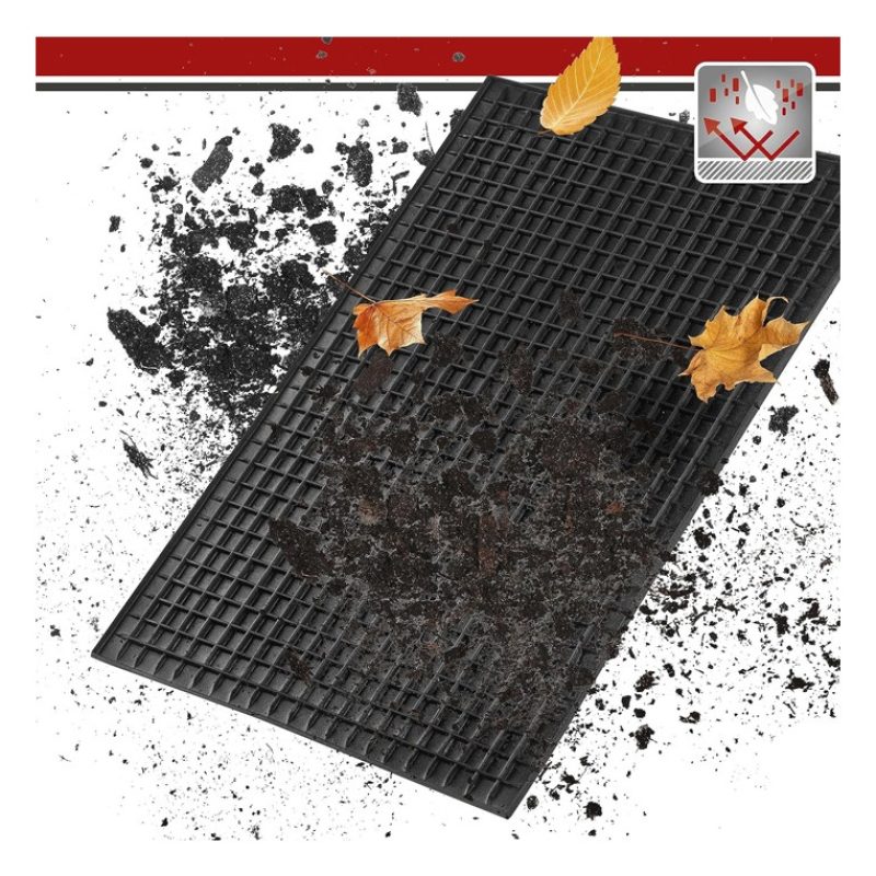 Tidierre srl Tappetino per auto in gomma universale antiscivolo sal...