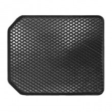 Tappetino per auto in PVC universale antiscivolo bordo alto nero 45x55 cm