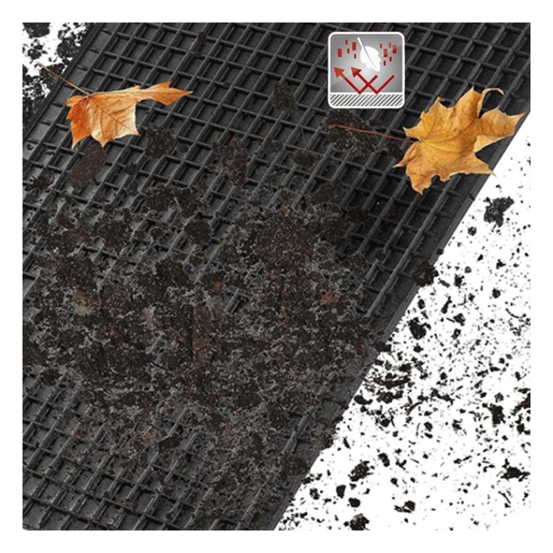 Tidierre srl Tappetino per Auto Universale in Gomma Tappeto Antisci...