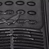 Tidierre srl Tappetini Per Auto Universali Gomma Set 4 Pz Tappeti A...