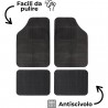 Tidierre srl Set 4 Tappeti Per Auto In PVC Tappetini Universali Ant...