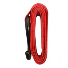 Cinghia di ancoraggio con tenditore a cricchetto gancio S carico 2PZ  5m x 25m