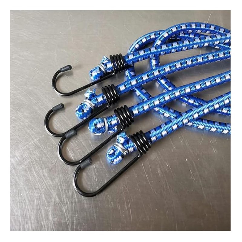 Tidierre srl Corda cavo elastico con ganci metallo 100 cm Set 2 PEZ...