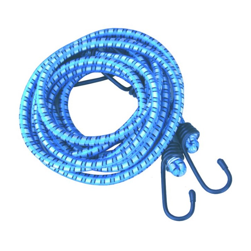 Corda cavo elastico con ganci metallo 150 cm Set 2 PEZZI fune corde portapacchi