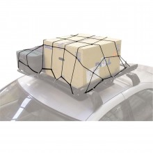 Rete elastica bagagliaio porta oggetti 12 ganci per auto automobile 115x86cm