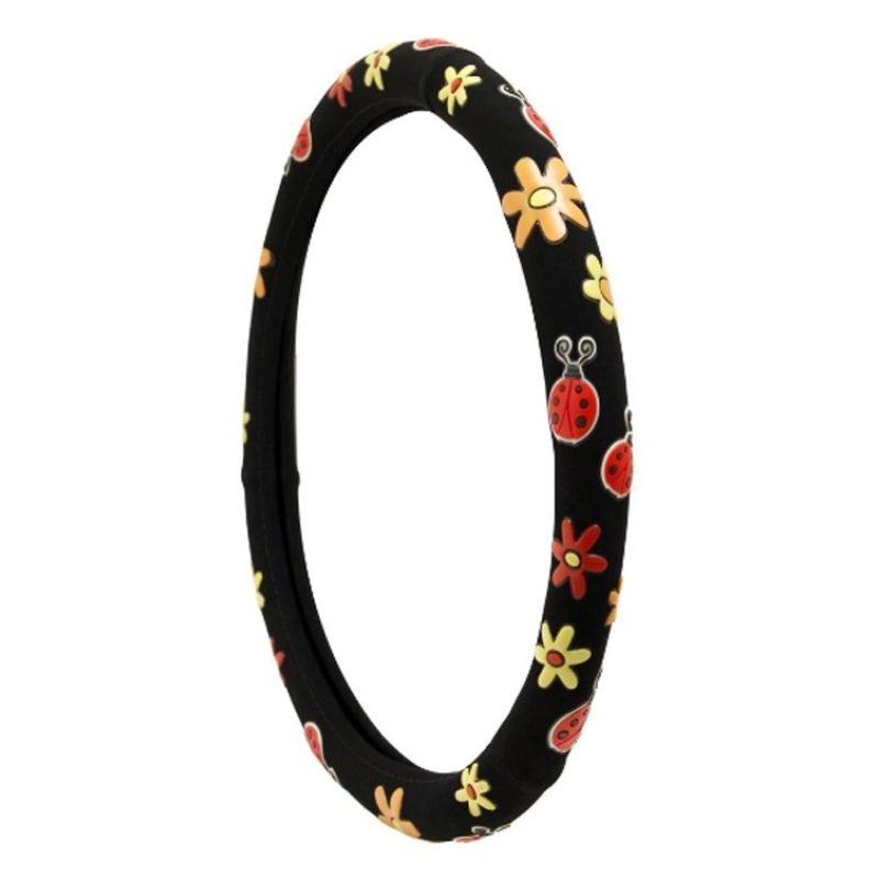 Tidierre srl Universale Fiore Stampato Coprivolante auto volante Co...