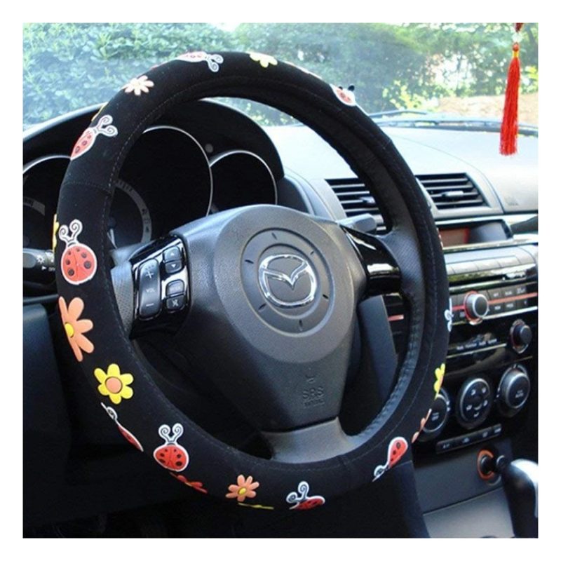 Tidierre srl Universale Fiore Stampato Coprivolante auto volante Co...