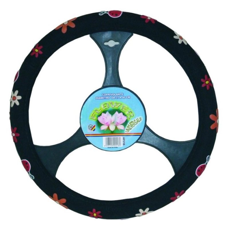 Tidierre srl Universale Fiore Stampato Coprivolante auto volante Co...