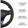 Tidierre srl Coprivolante auto similpelle nero rosso universale ant...