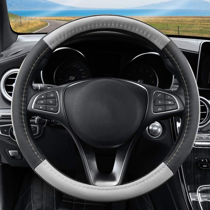 Tidierre srl Coprivolante similpelle universaIe inserti grigio auto...