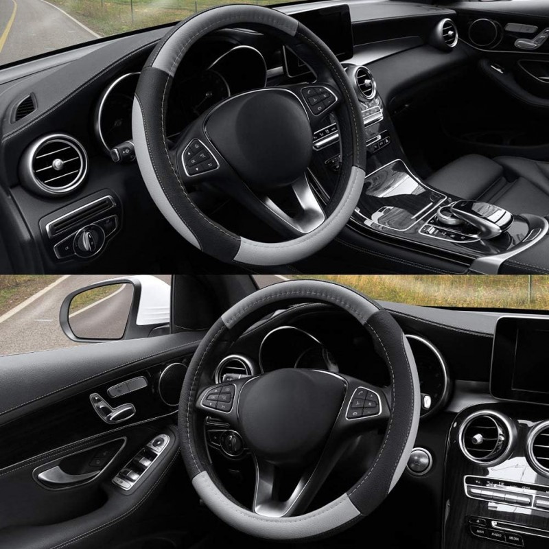 Tidierre srl Coprivolante similpelle universaIe inserti grigio auto...